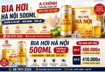 Bia Hơi Hà Nội 500ml Mua Ở TPHCM Ở Đâu Uy Tín, Giá Tốt?