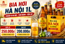 Bia Hơi Hà Nội 1L Mua Ở TPHCM Ở Đâu Giá Tốt, Chuẩn Vị?